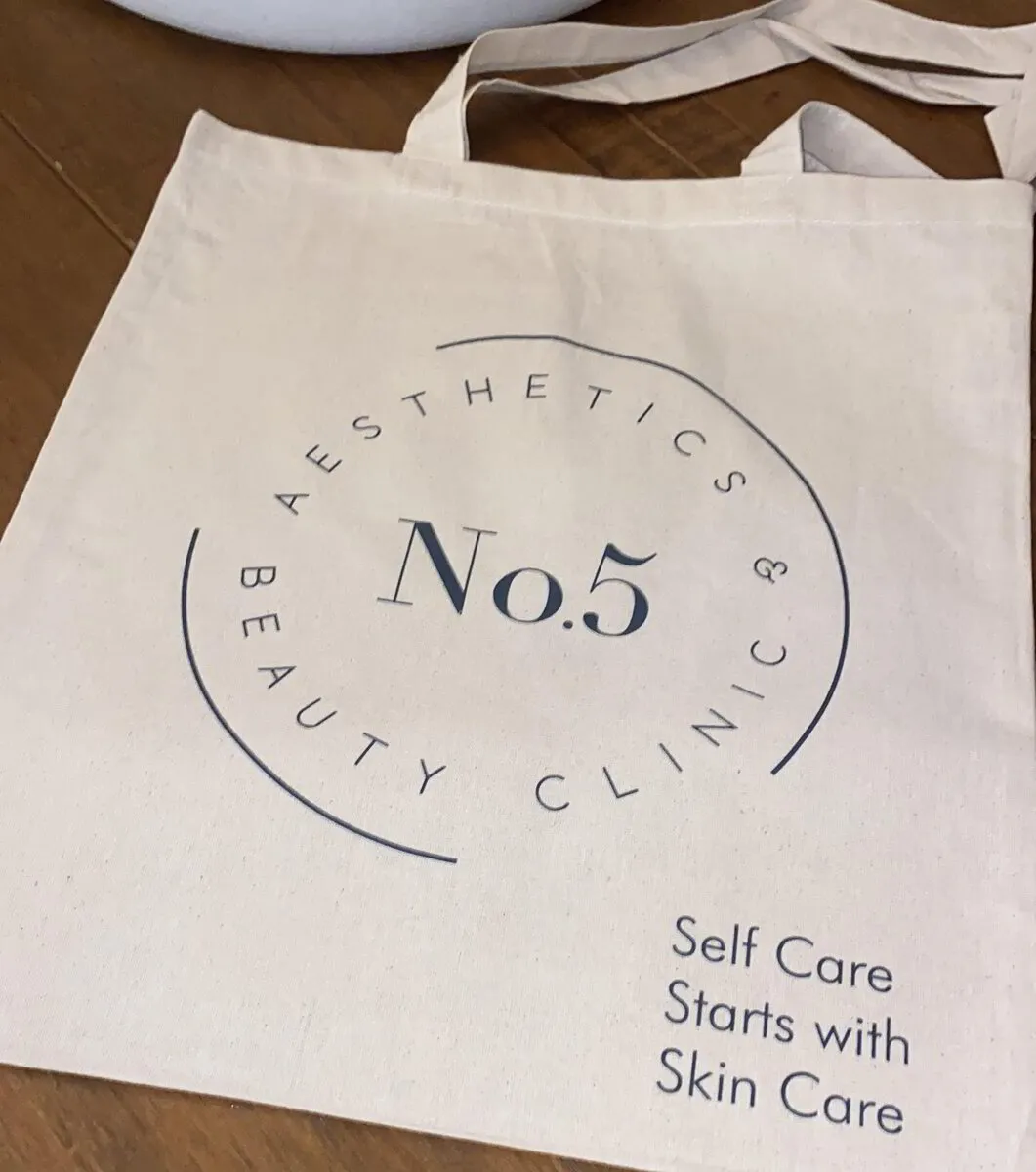 No5 Organic cotton bag
