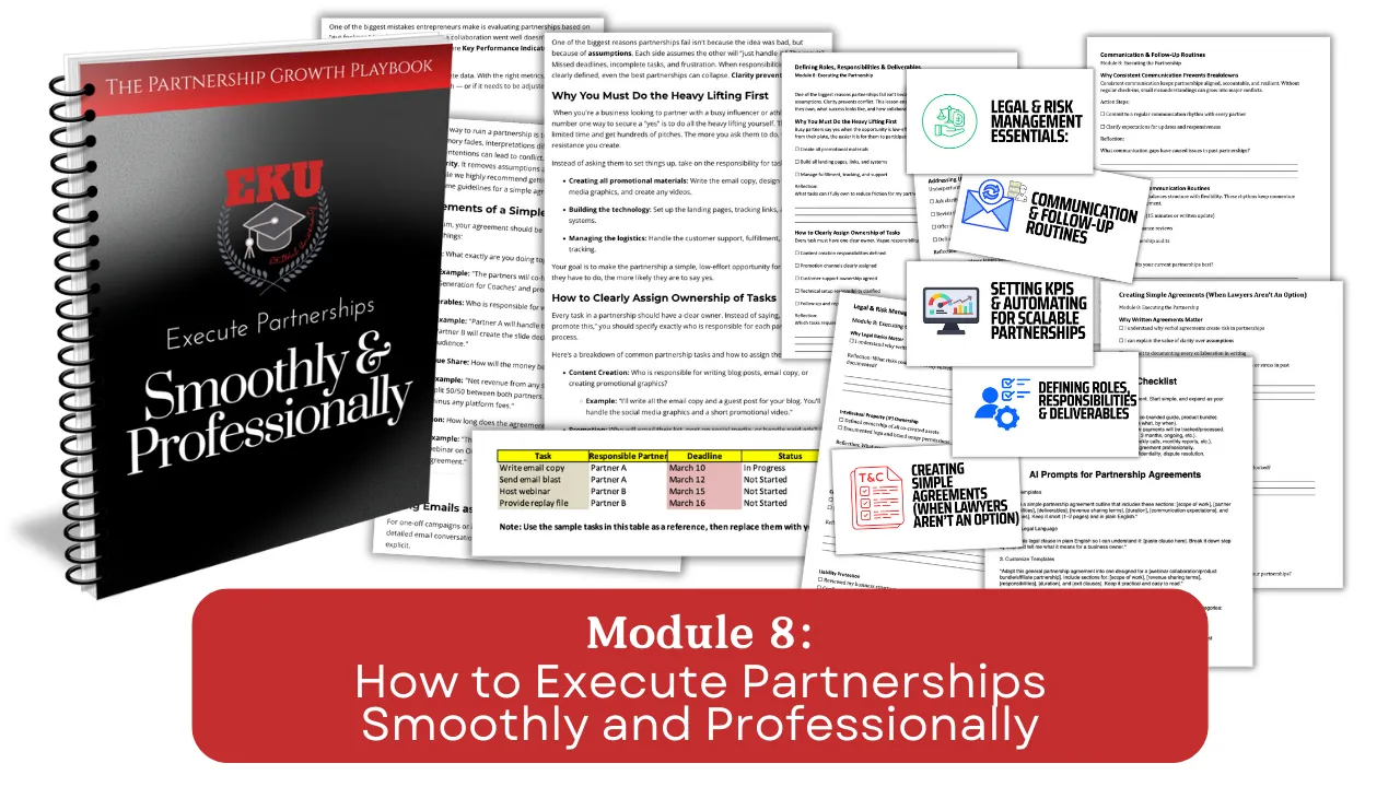 The Partnership Growth Playbook - Grow, Scale Without Ads or Virality
