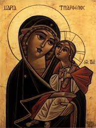 Saint Mary, The shops Mother of God (Theotokos) Icon