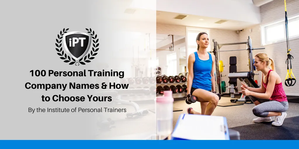 100 Personal Training Company Names & How to Choose Yours
