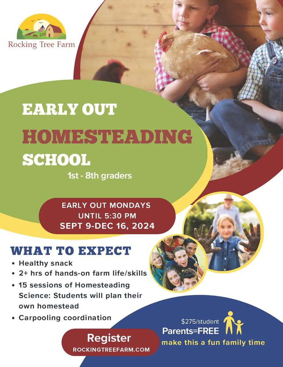 Early Out Homesteading School Schedule