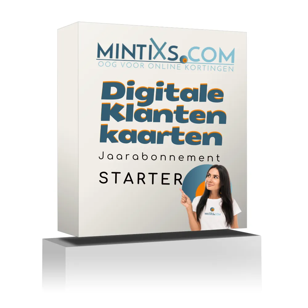 Mintixs - digitale klantenkaarten - Pakket Starter