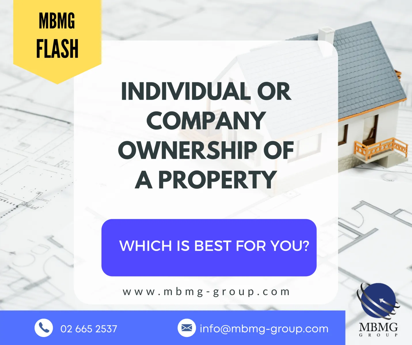 π Individual or Company ownership of a Property β Which is Best for You? π―