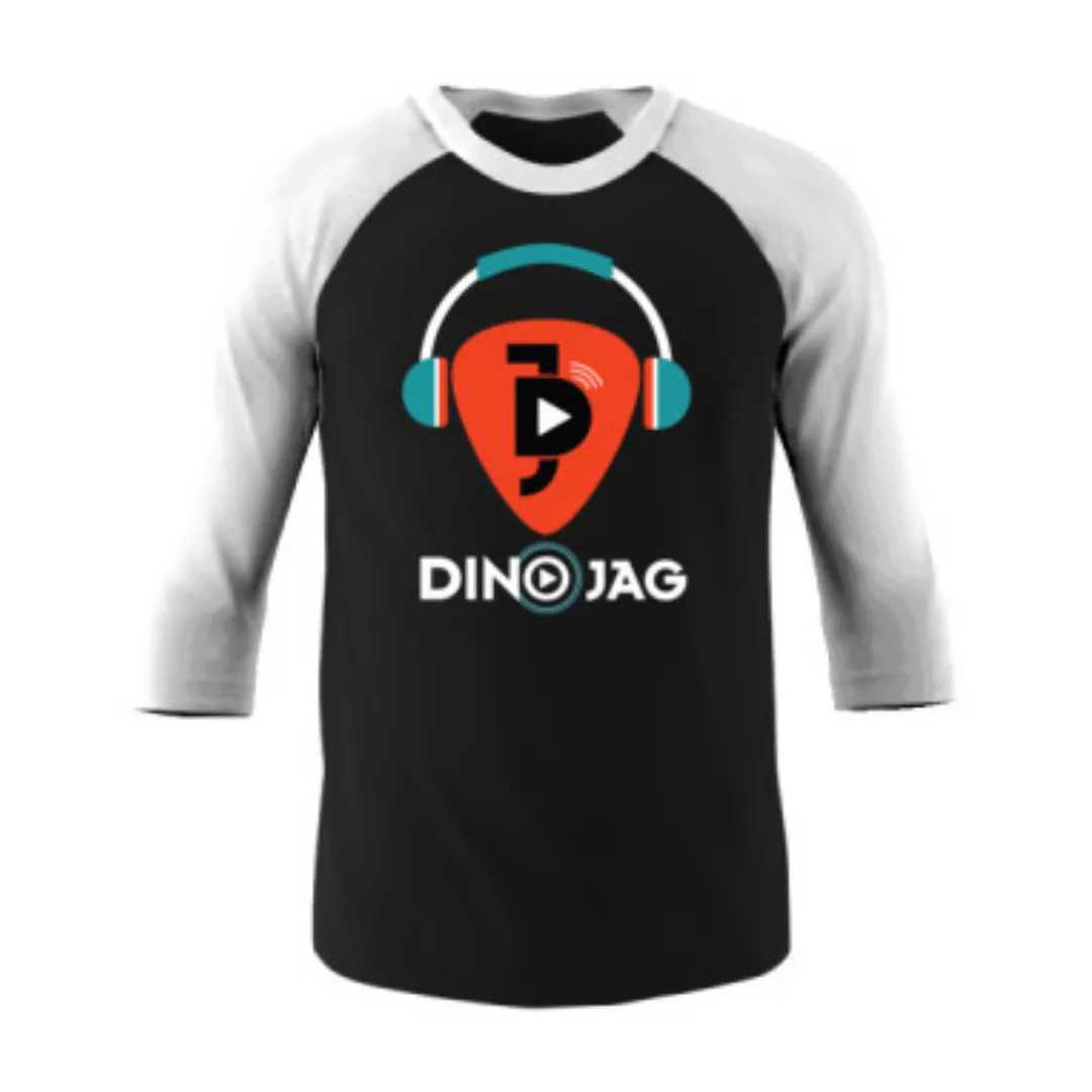 Dino Jag Music (3/4 Raglan)
