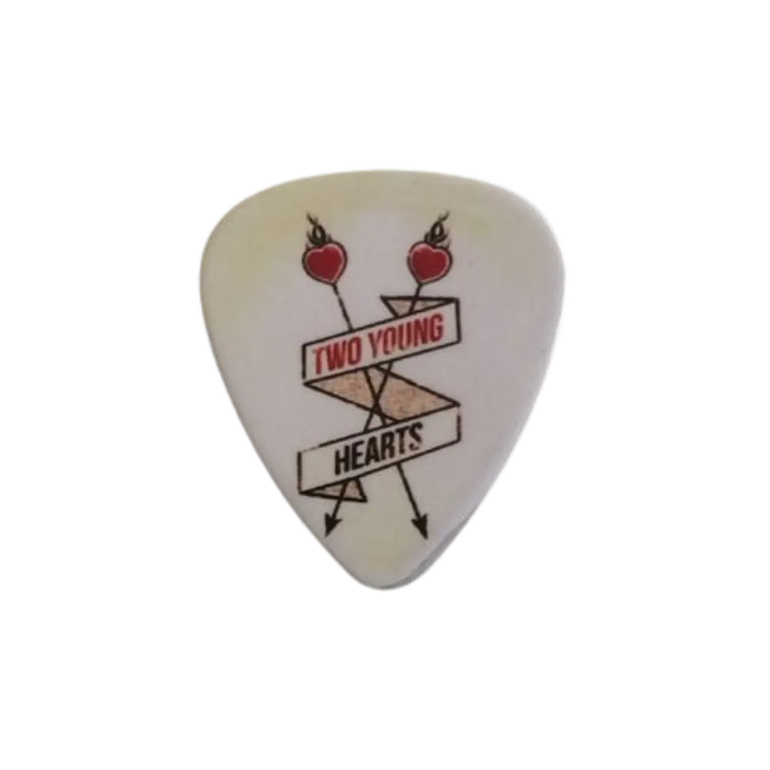 Two Young Hearts (Set of 5 Guitar Picks)