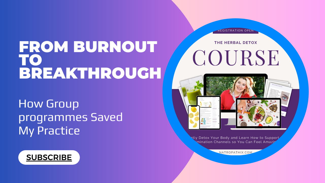 From Burnout to Breakthrough: How Group programmes Saved My Practice