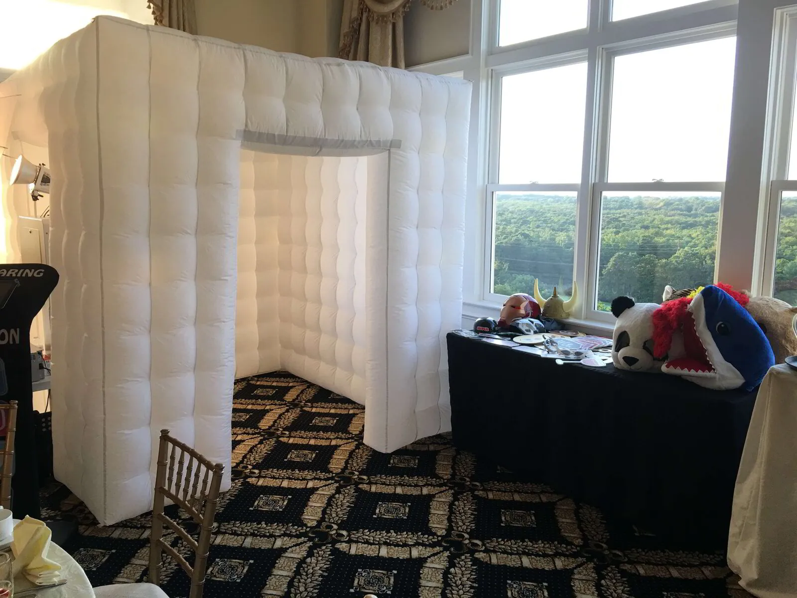 LED Inflatable photo booth rental 
