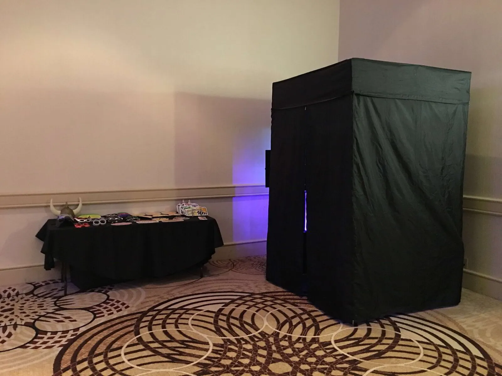LED Inflatable photo booth rental 