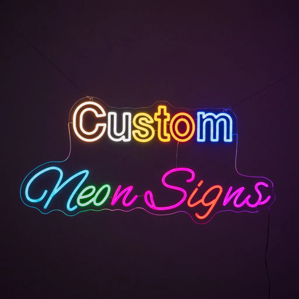 Neon Signs - photo booth rental