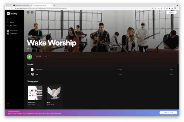 Wake Worship on Spotify