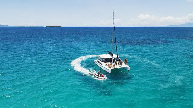Catamaran Sailing Private Boat Charters Fiji