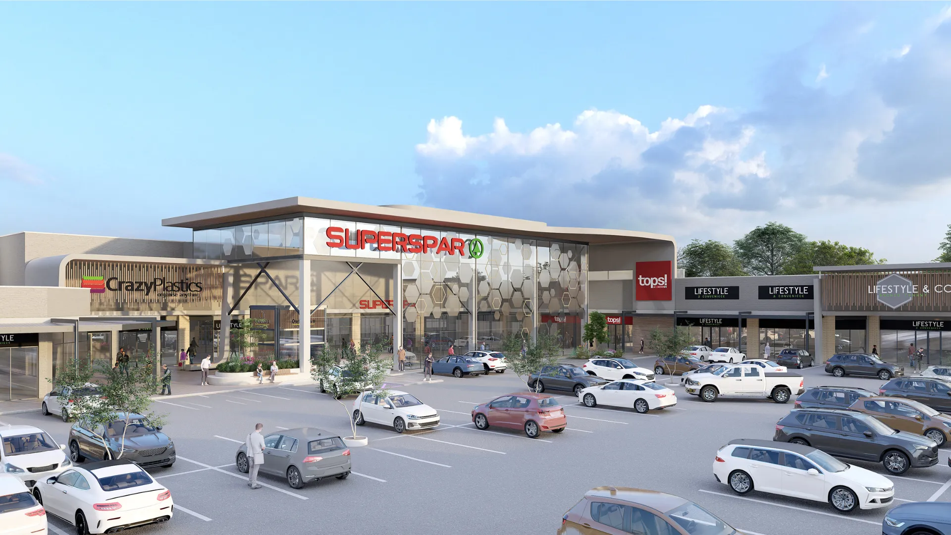 COMMERCIAL NODE ARISING BEHIND CTM