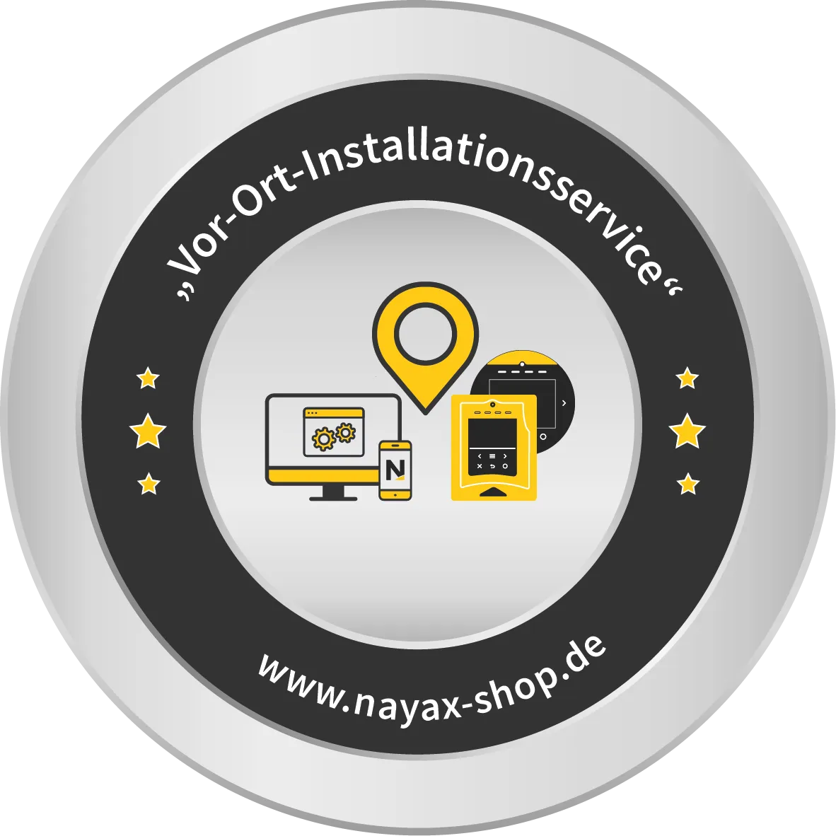 Premium Vor-Ort-Installationsservice für Nayax-Terminals