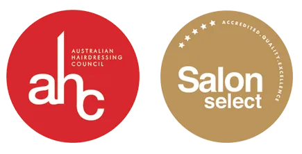 We're a Gold Select Salon with Australian Hairdressing Council