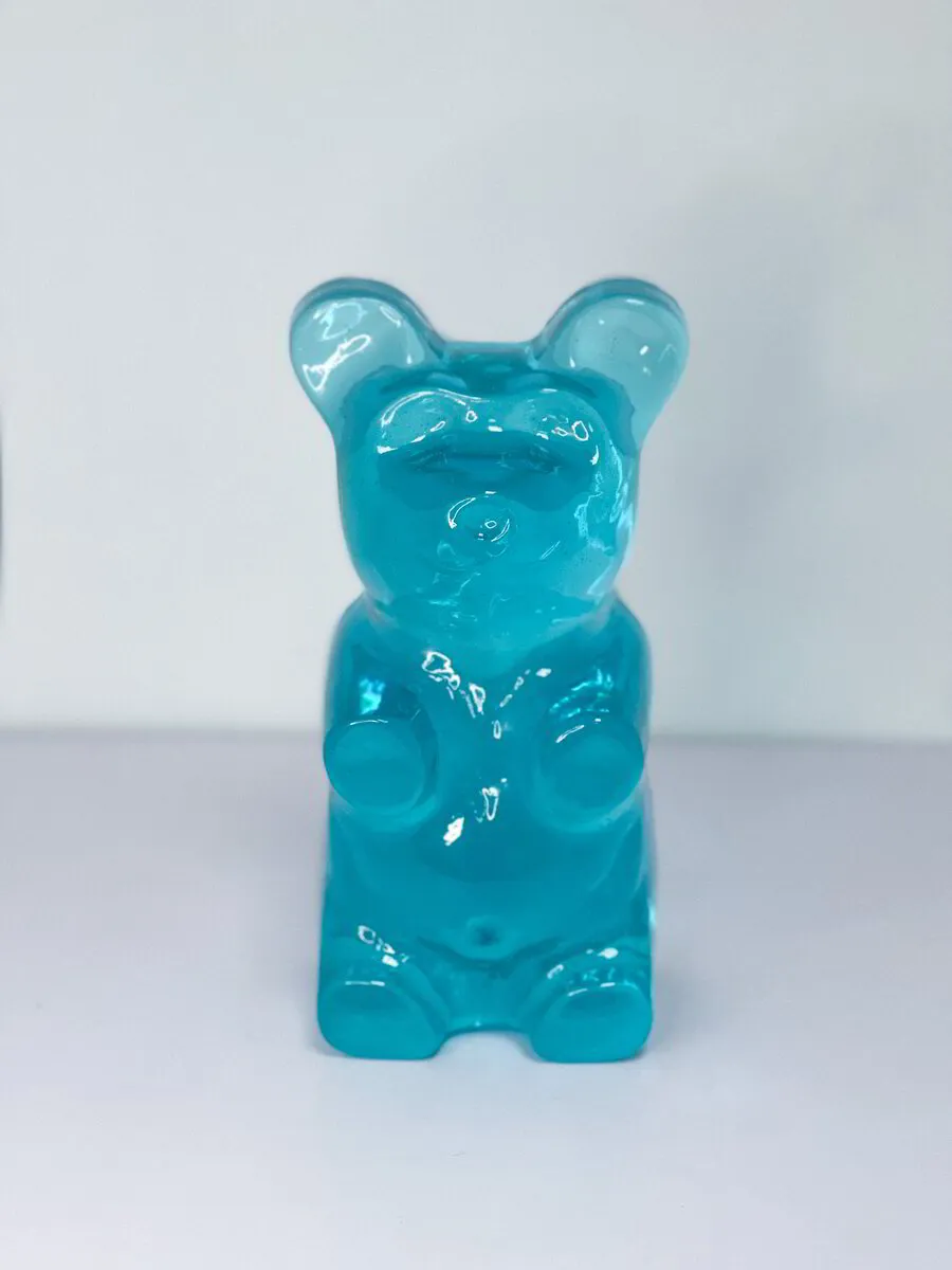 Giant Gummy Bear Aqua by Gaby Rivera