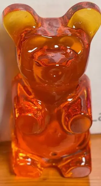 Giant Gummy Orange Bear by Gaby Rivera