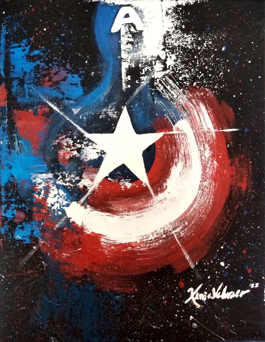 Captain America by Xenia Velasco