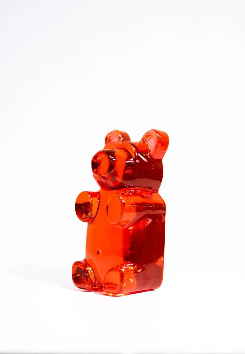 Red Gummy Bear by Gaby Rivera