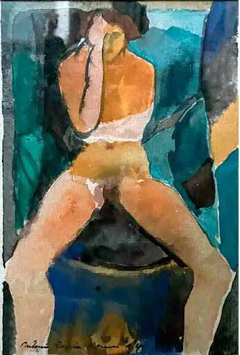 Desnudo by Garcia Ponce (1938 - 2009) - El Salvador