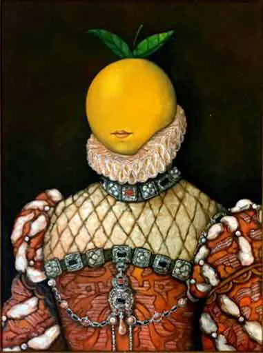 Mujer Naranja by Anacil - Cuba