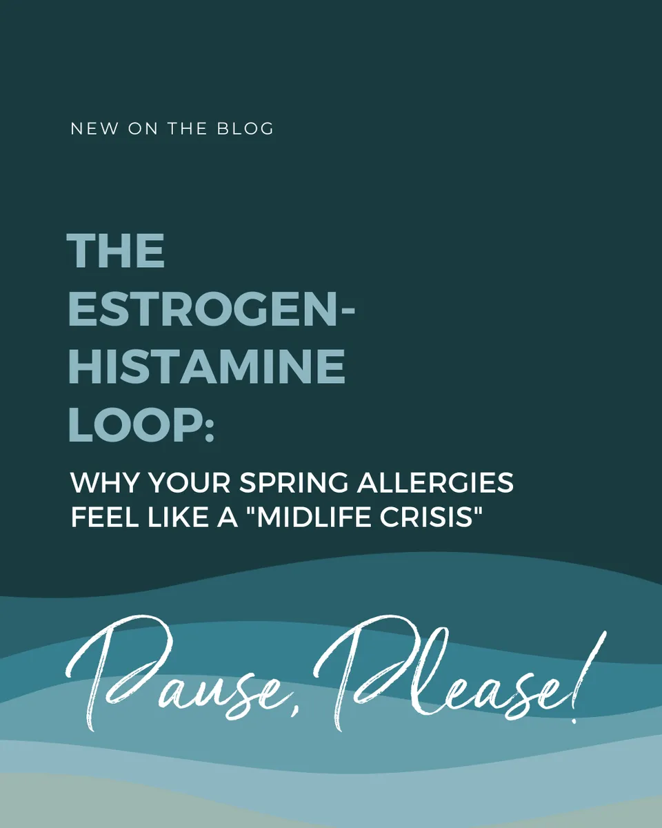 The Estrogen-Histamine Loop: Why Your Spring Allergies Feel Like a "Midlife Crisis"