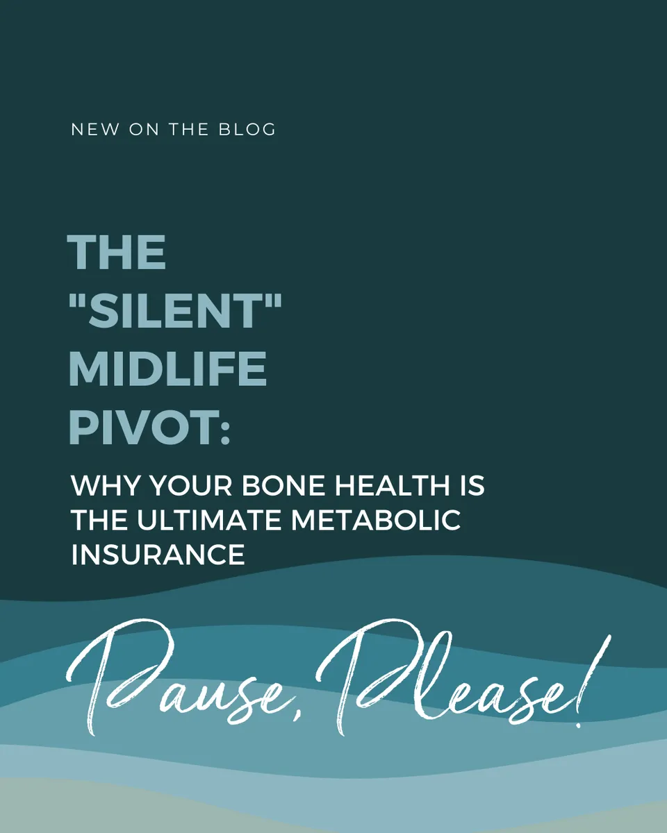 The "Silent" Midlife Pivot: Why Your Bone Health is the Ultimate Metabolic Insurance