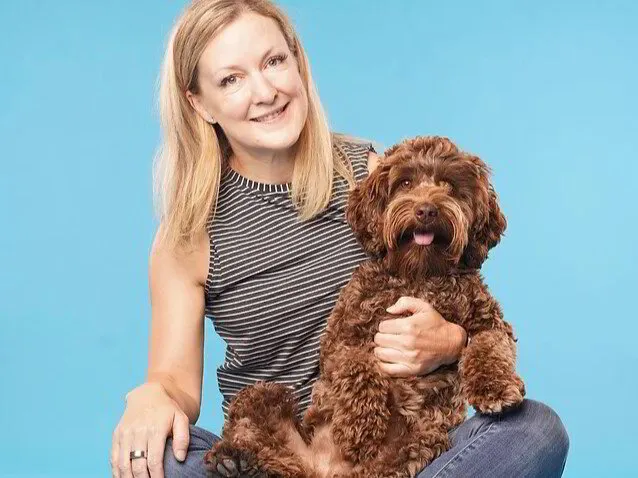 Dr Kinnon with dog