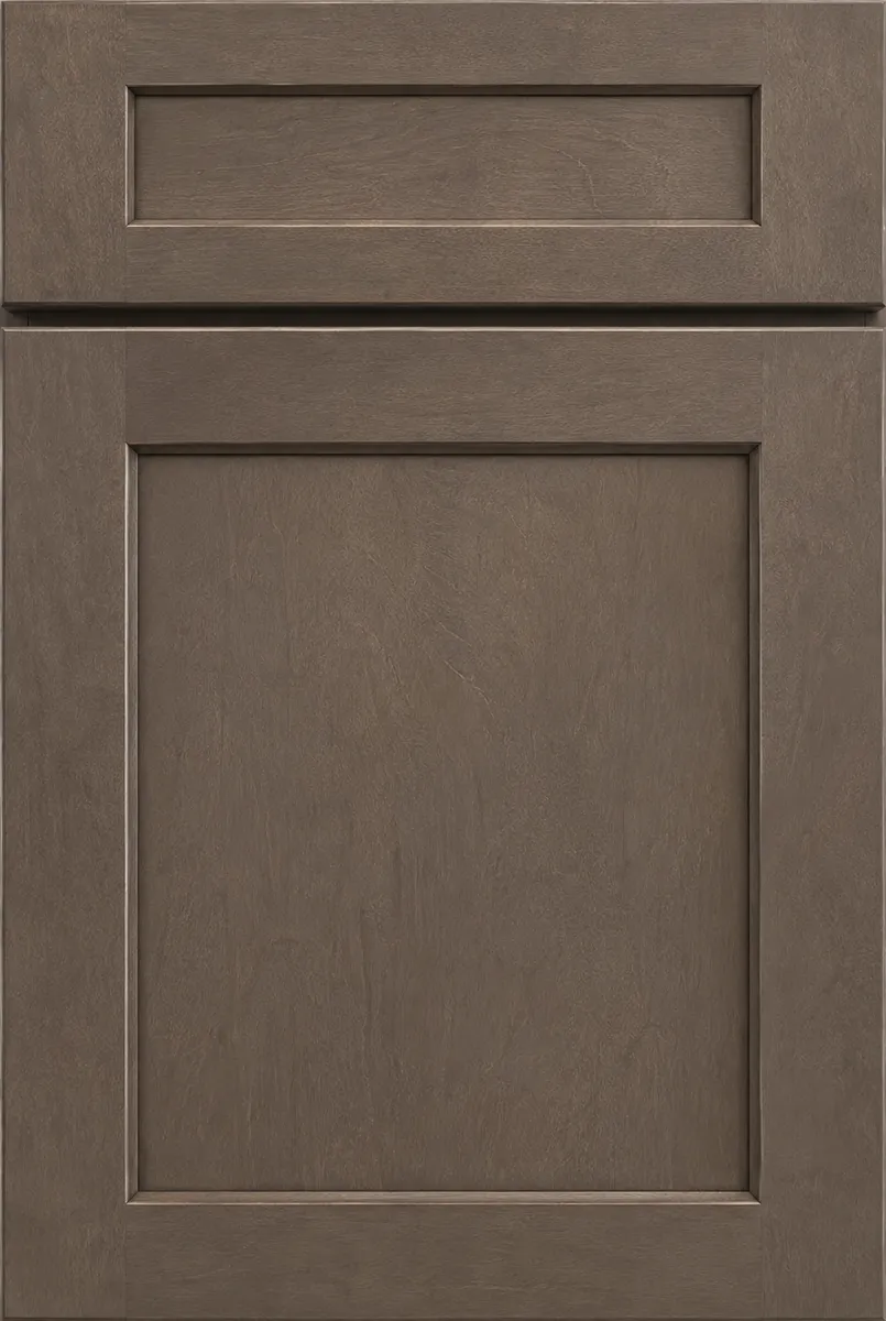 Liberty Shaker Cemento door sample