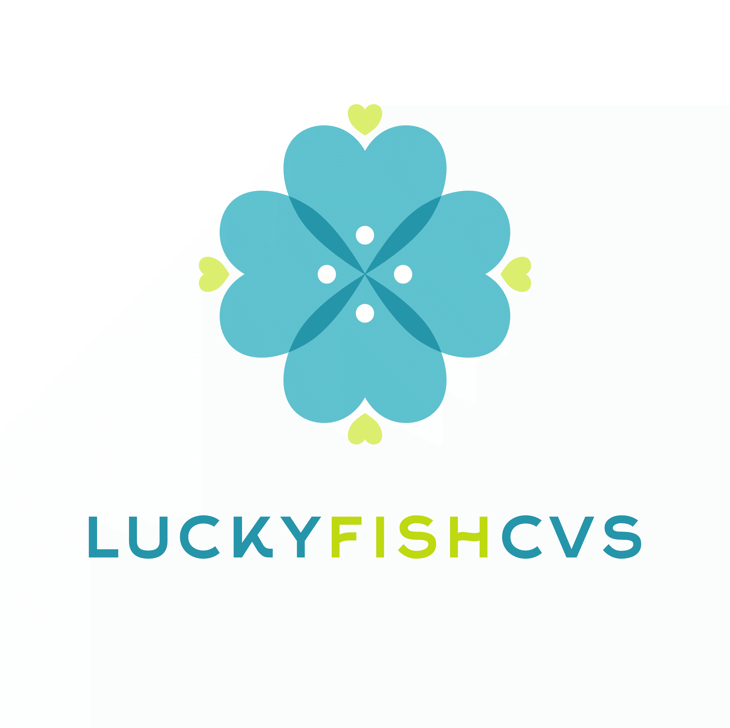 Lucky Fish CVS Logo Design