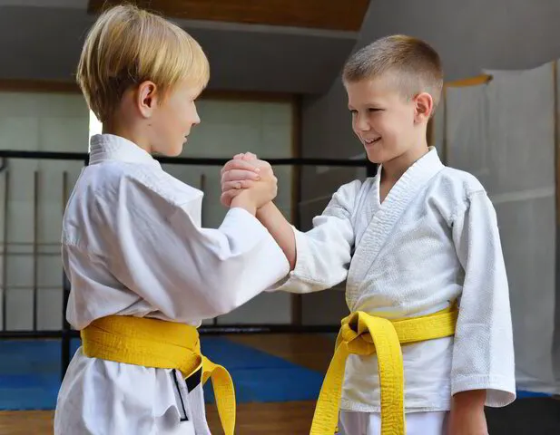 Kinderkarate bei Karate Geiger - Für Kinder von 6 bis 9 Jahren