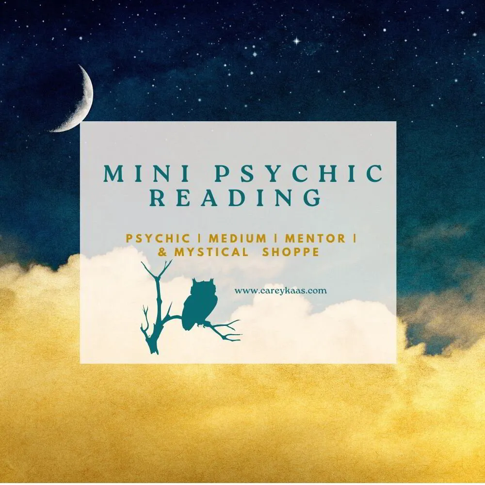 30 minute Psychic Reading