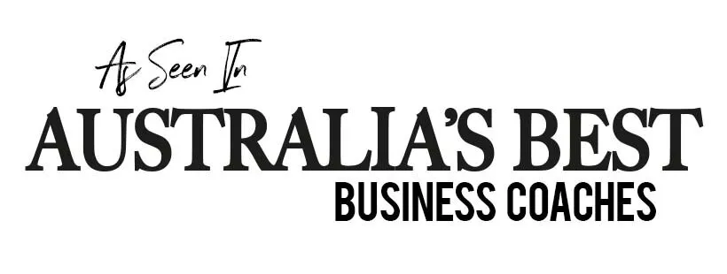 As Seen In Australia's Best Business Coaches Logo