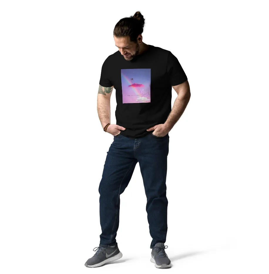 Relaxed Fit Mens Black T-Shirt
