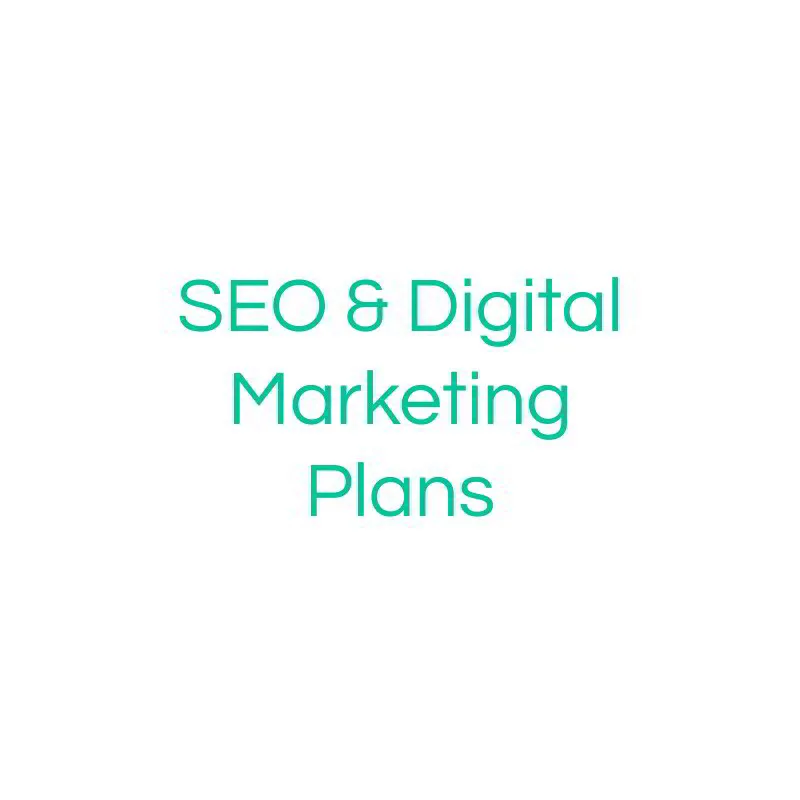 SEO & Digital Marketing Plans