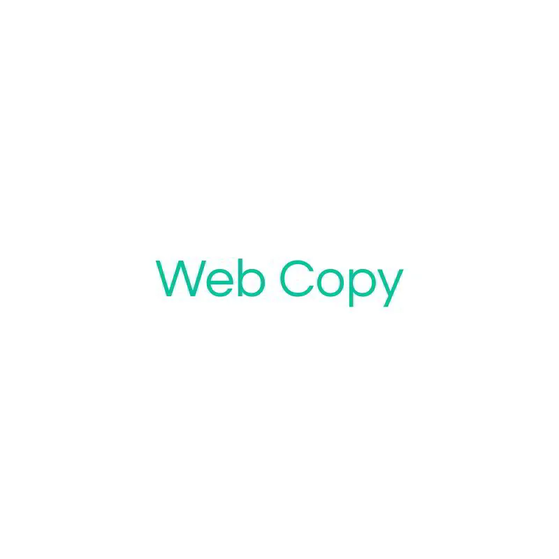Web Copy