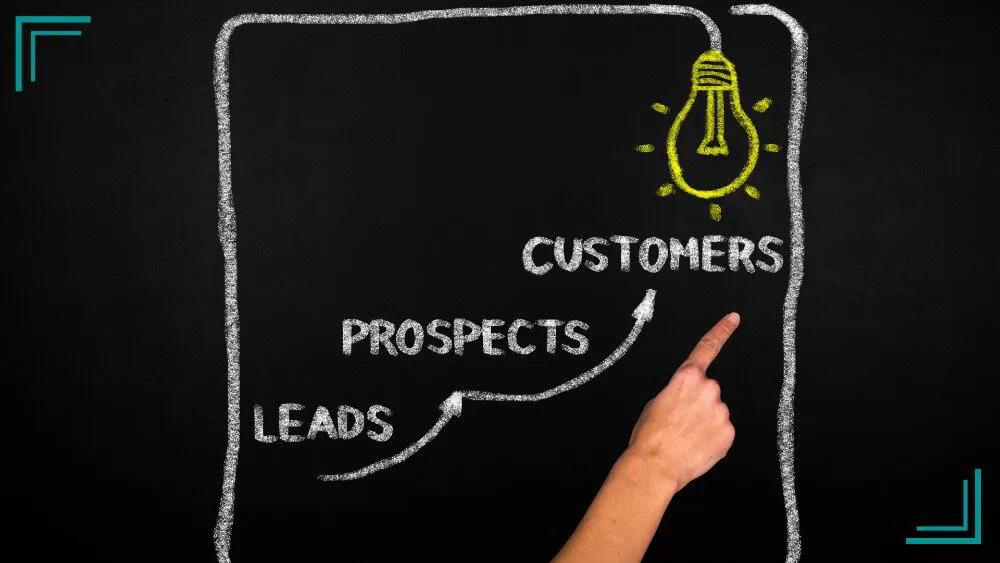 funnel flow van lead naar prospect customers