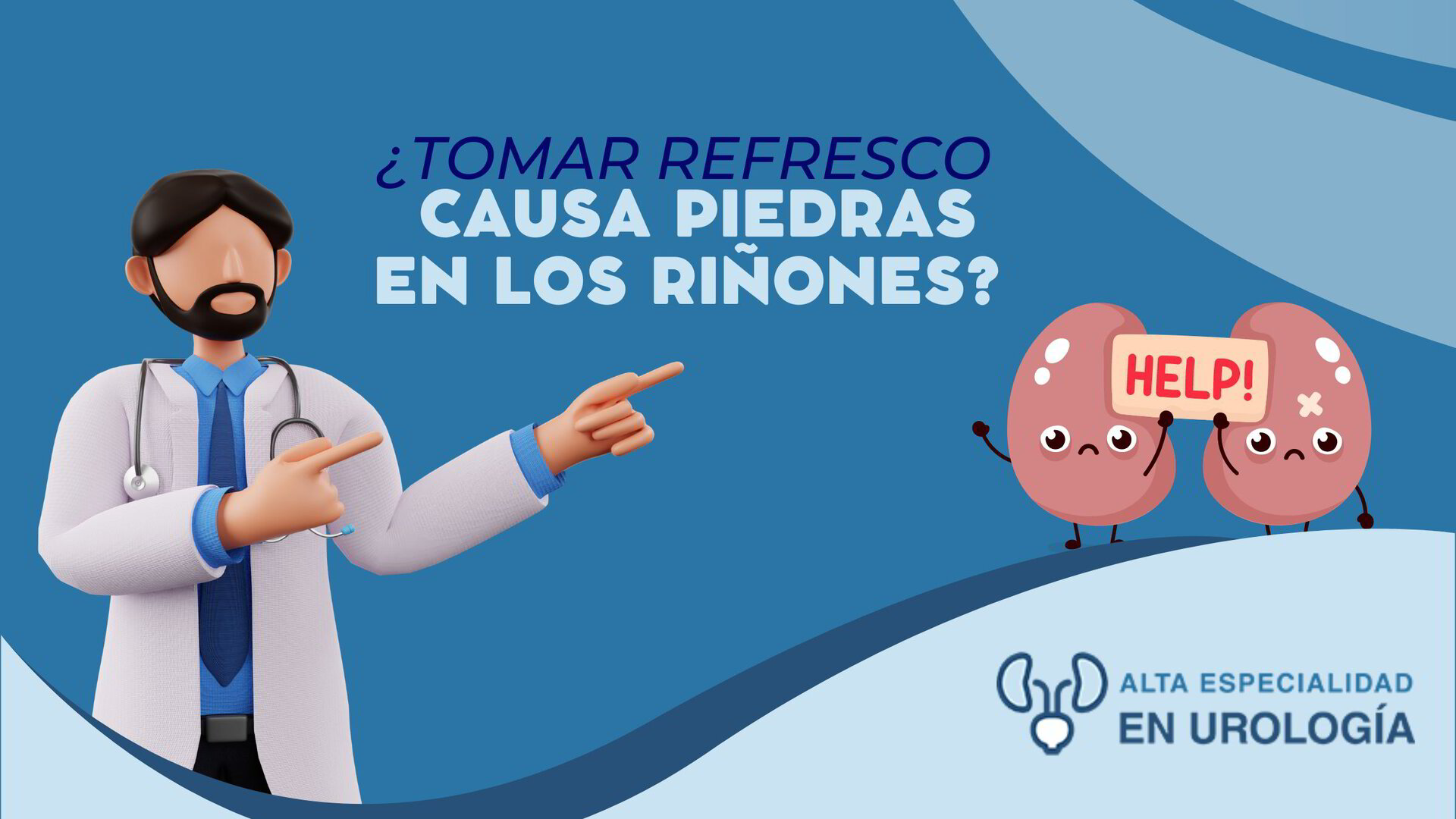 ¿Tomar refresco puede causar piedras en los riñones?