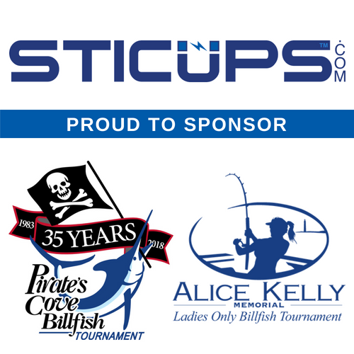 STICUPS Debut at 2018 Pirates Cove Fishing Tournament