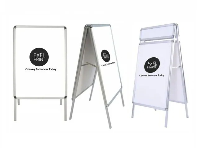 Brand awareness to passing traffic Sandwich boards