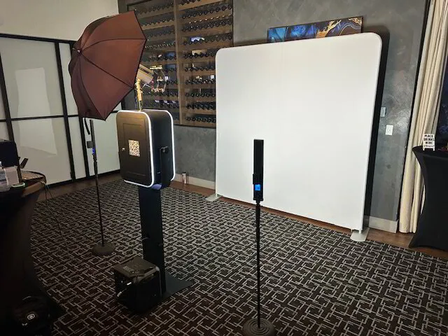 Glam Photo Booth Rental | Black and White Photo Booth Rental | R&R ...