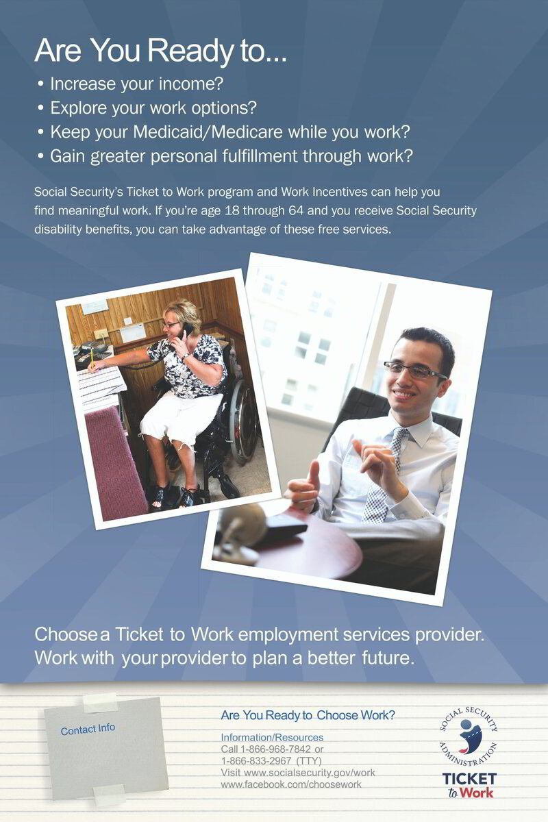 Ticket To Work Access to Employment Support Services