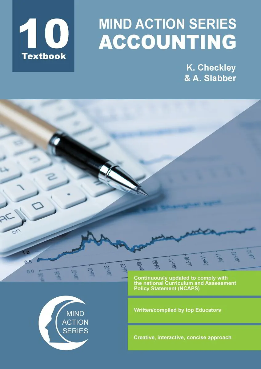 Accounting Textbook NCAPS (2022) - Grade 10 - ISBN: 9781776118663