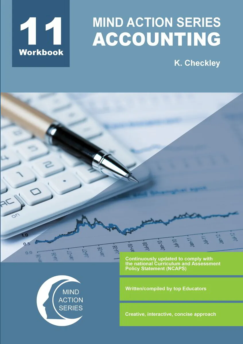 Accounting Workbook NCAPS (2022) - Grade 11- ISBN: 9781776118786