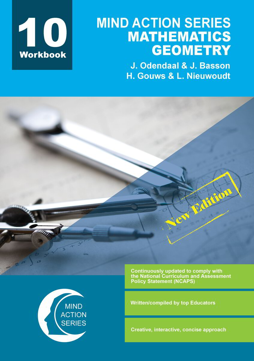 Mind Action Series: Mathematics Geometry Workbook NCAPS - Grade 10