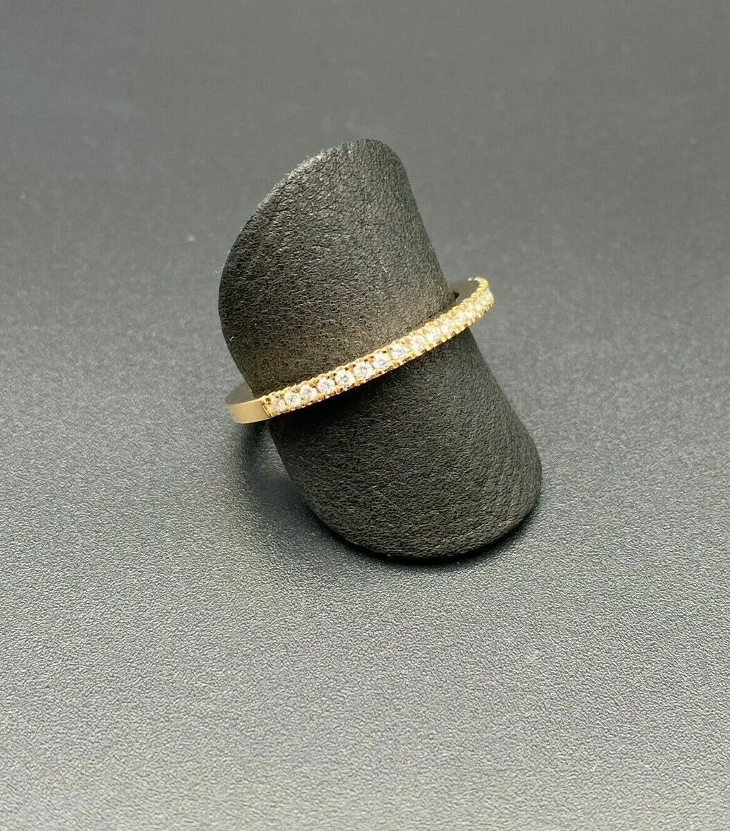 Èvernel Halbmemory Ring aus 18K Gelbgold mit Diamanten ca. 0,15ct, Gr.54