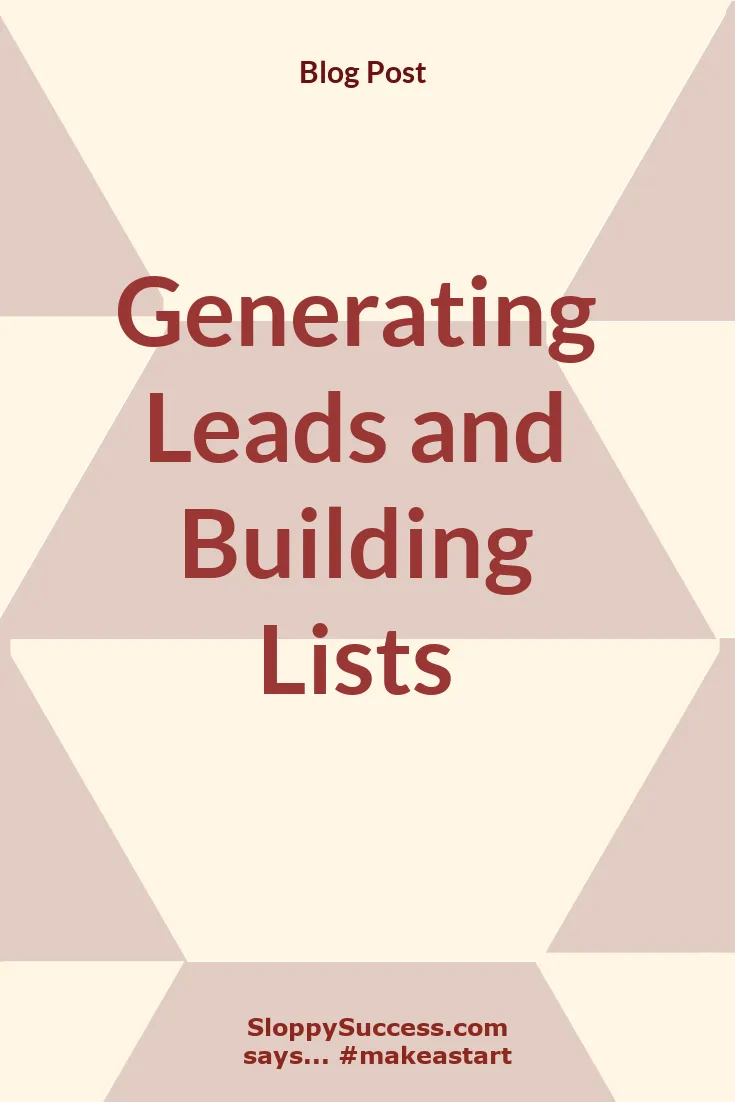 Generating leads