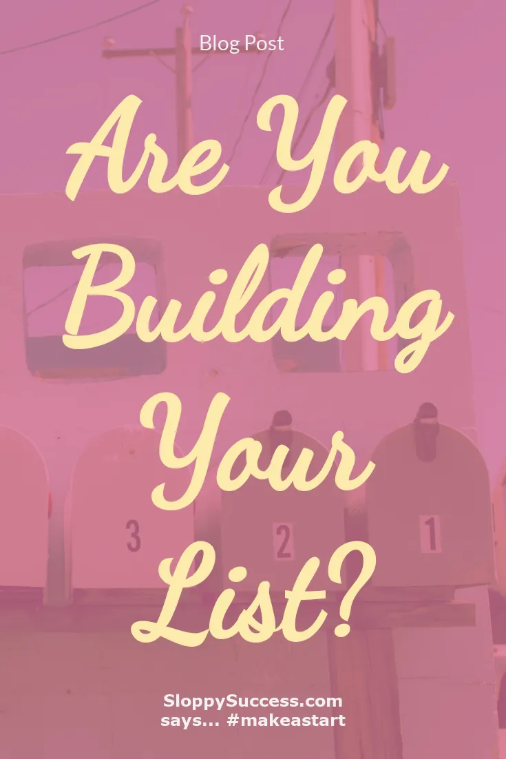 Building your list