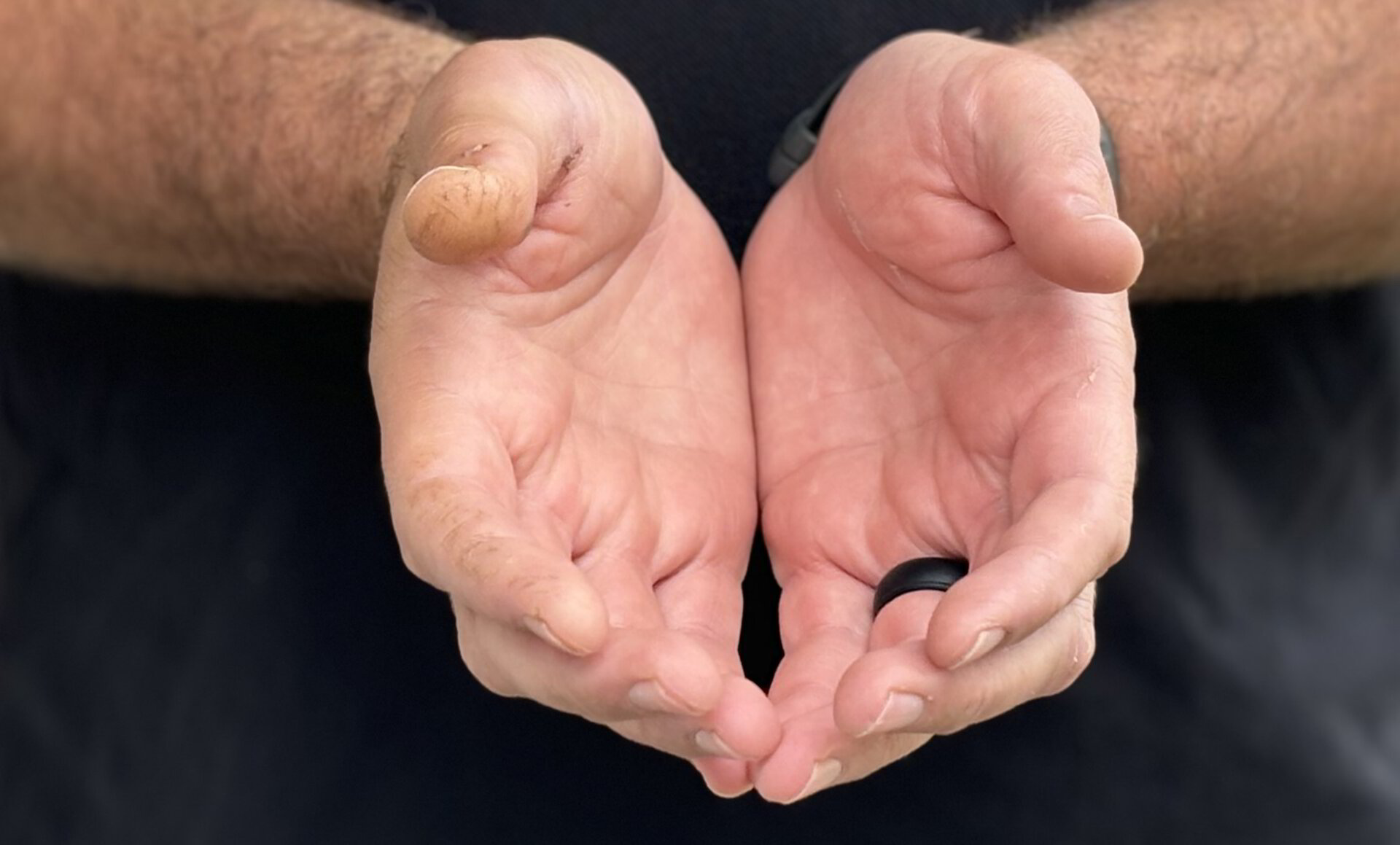 Hand Locking Out Locksmith Hands