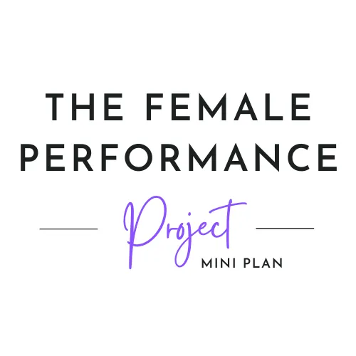 The Female Performance Mini Plan 