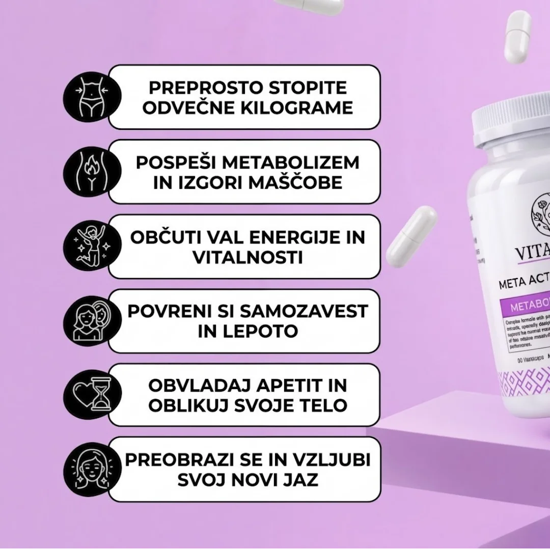 Meta Active Complex - Za aktiven metabolizem pri ženskah po 40
